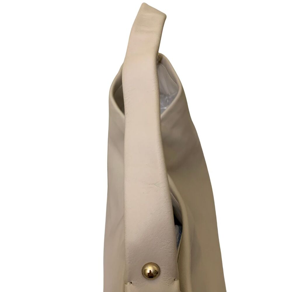 Kate Spade Cream Soft Leather Hobo Shoulder Bag with Twist Lock - Picture 10 of 13